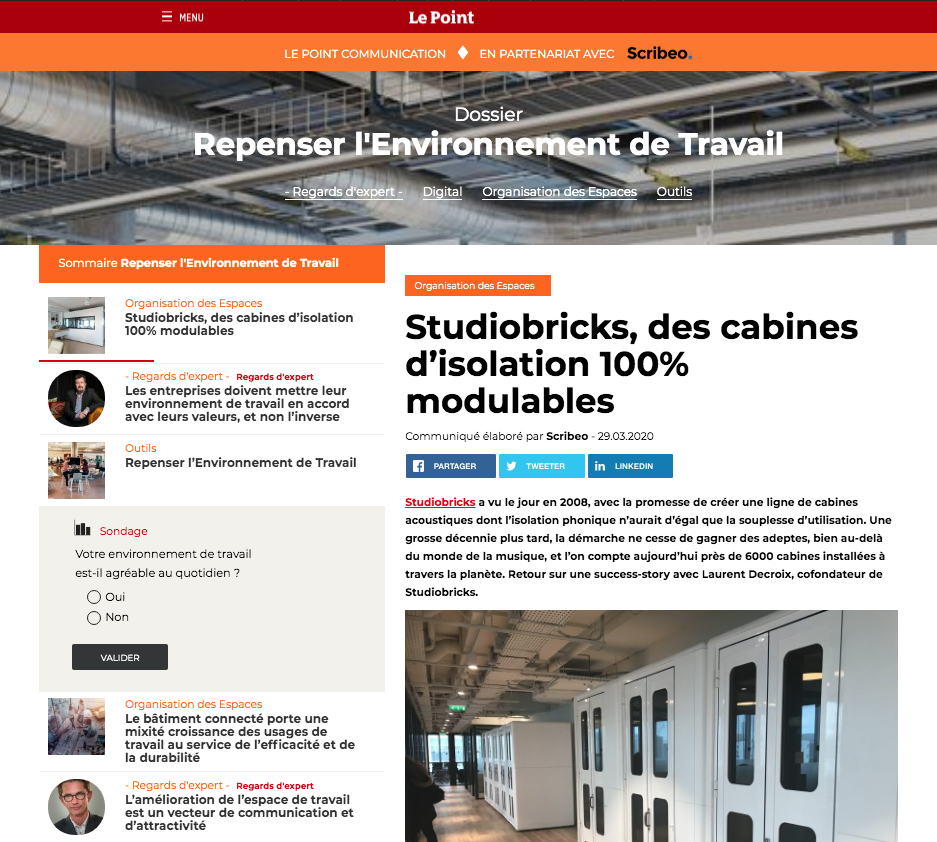 Captura del artículo